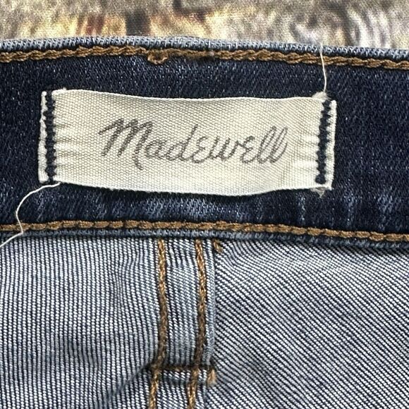 Madewell Jeans Women's 25 Blue 9” High Rise‎ Skinny Stretch Denim Pants - Picture 4 of 14